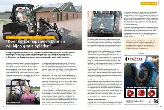 Afbeelding van artikel uit de Loonwerker